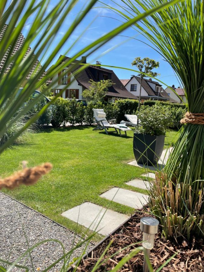 Tolle Ferienwohnung Le Gira mit eigenem Garten Konstanz Exterior foto